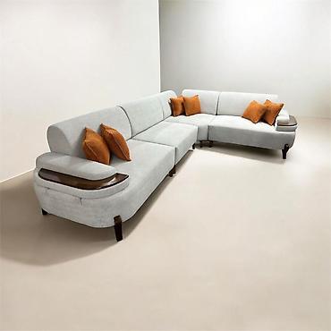 sofa: Угловой диван, Без подлокотников — 9