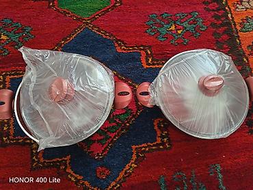 бак для воды: Кастрюля, цвет - Красный, Гранит, Турция — 3