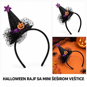 KMT Halloween rajf sa mini šeširom veštice HW-017 Opis: - Halloween
