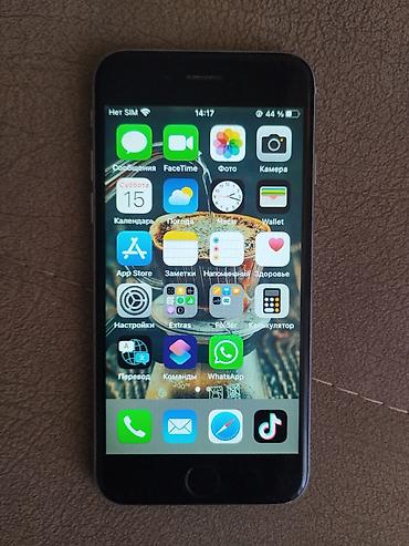 IPhone 6s, 64 GB, Space Gray, Barmaq izi