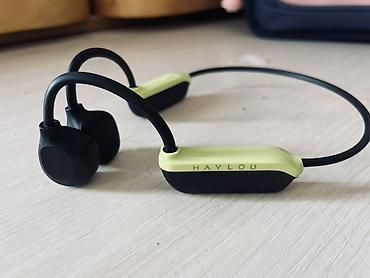 boss mini магнитола: Беспроводные наушники Haylou (костная проводимость) - Форм‑фактор — 2