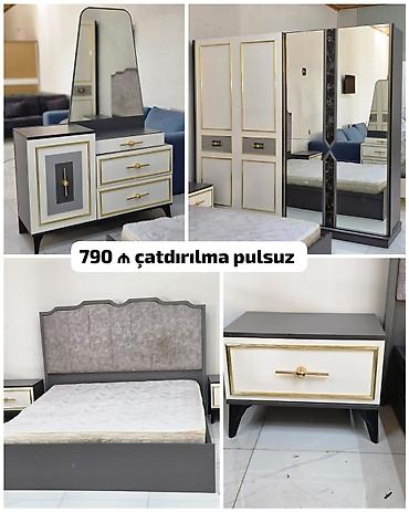 İkinəfərlik çarpayı, Dolab, Termo, 2 tumba, İşlənmiş