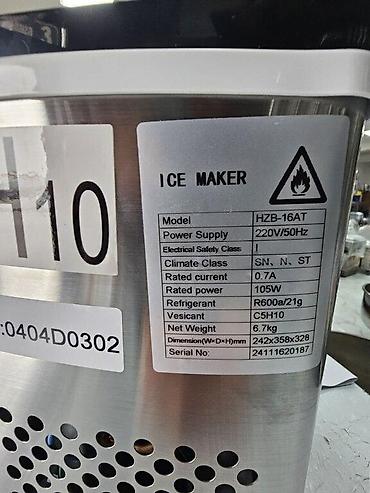 Buz aparatları: Buz aparatı Hicon Buz aparati buz aparatı buz makinesi ice maker — 10