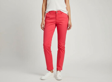 hello kitty spodnie hm: H&M, Material trousers for women, size M
