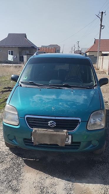 урал матасыкыл: Suzuki Wagon R: 2002 г., 1.3 л, Кол менен иштөөчү, Бензин, Хетчбек — 1