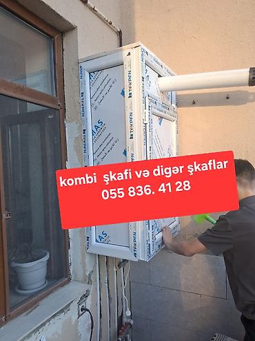 plastik qapilar: PVC qapılar və kombi şkafları - Material: PVC profil (MegaPen/Tekpen — 3