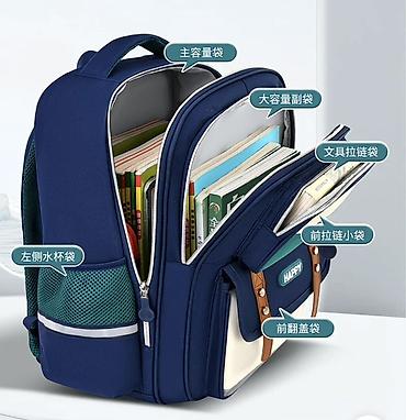 папка а4: Детский школьный рюкзак LIGHT TIDE BACKPACK - Формат: вмещает тетради — 2