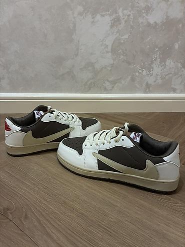 krosofka: 👟 Nike Air Jordan 1 Low 🔥 Qəhvəyi, bej və ağ rənglərin möhtəşəm — 2