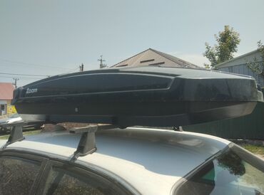 купить бу бокс на крышу автомобиля: Унаа чатырына бокс 15 см, 100 л, Колдонулган, Акылуу жеткирүү