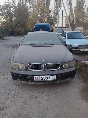 вмв 745: BMW 7 series: 2002 г., 4.4 л, Автомат, Бензин, Седан — 1