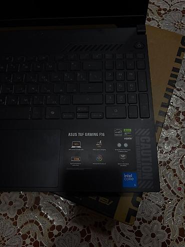 pop filter: ASUS TUF Gaming F16 (FX607V) İşlənməyib arginal başlıq qutusu ile bir — 2