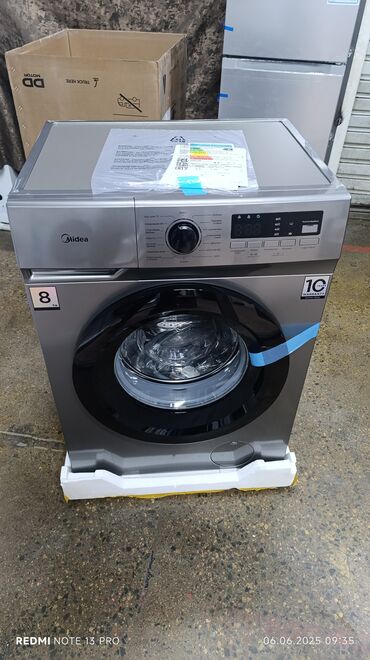Стиральные машины: Стиральная машина Midea, Новый, Автомат, До 9 кг, Компактная — 1