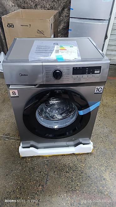 Стиральные машины: Стиральная машина Midea, Новый, Автомат, До 9 кг, Компактная — 4