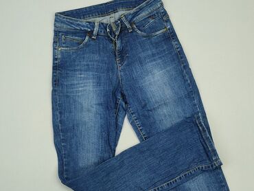 jeansowe rozkloszowane spódniczka: Jeans, M (EU 38), condition - Very good