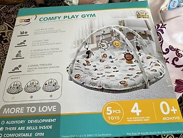 Игровой развивающий коврик-манеж COMFY PLAY GYM (модель No. 8775-1) - at lalafo.kg Игровой развивающий коврик-манеж COMFY PLAY GYM (модель No. 8775-1) -