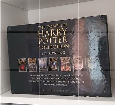 kinder harry: Harry potter adult hardcover set bir dəfə oxunub çox təmiz yeni kimi — 3