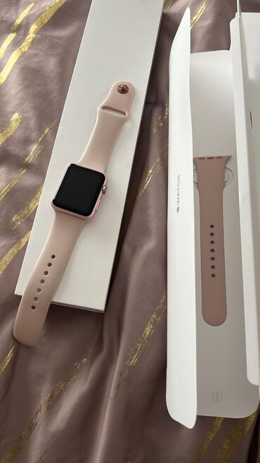 ucuz ağıllı saatlar: Smart saat, Apple, Sensor ekran, rəng - Çəhrayı