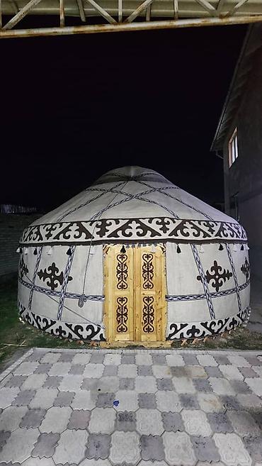 купол: Аренда юрты, Каркас Деревянный, 75 баш, Стол — 6