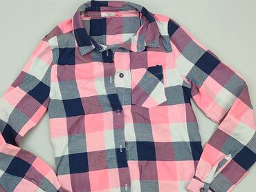 letnie sukienki długie w kwiaty: Shirt 13 years, condition - Good, pattern - Cell, color - Pink