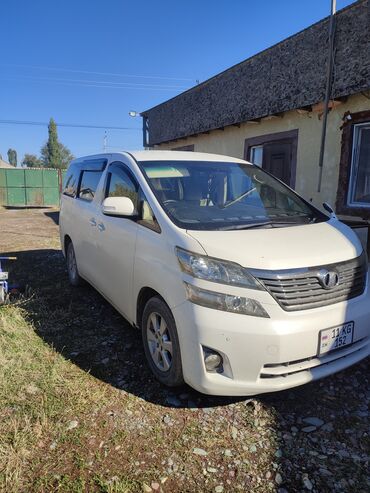 Toyota: Toyota Vellfire: 2010 г., 2.4 л, Автомат, Бензин, Минивэн