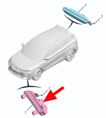 jeely coolray: Передняя левая фара Geely 2022 г., Новый, Оригинал, Китай — 5