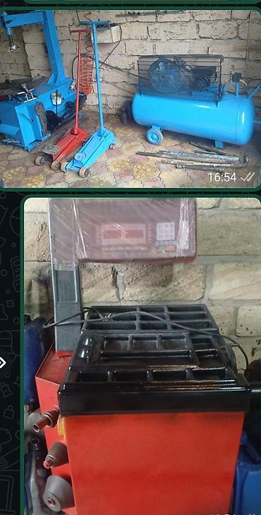 teker balans: Təkər/xodovoy servisi üçün komplekt avadanlıq satılır.tecili satilir — 1