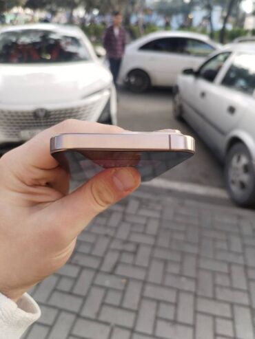 Apple iPhone: IPhone 16 Pro, 128 GB, Desert Titanium, Sənədlərlə, Zəmanət, Face ID — 9