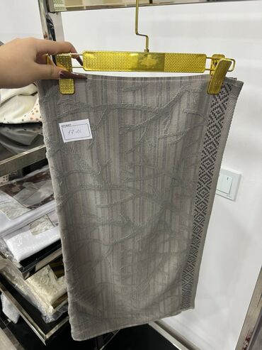 Dəsmallar: Mətbəx üçün rəng - Boz Pambıq Dəsmal — 5