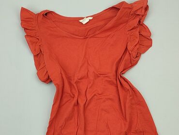 czerwona satynowe bluzki: Blouse, H&M, M (EU 38), condition - Very good