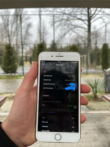 Digər mobil telefonlar: IPhone 8 Plus + Tecılı Satılır Adaptır var Arxasnda görduyu kımı cat -da lalafo.az — 6 Digər mobil telefonlar: IPhone 8 Plus + Tecılı Satılır Adaptır var Arxasnda görduyu kımı cat — 6