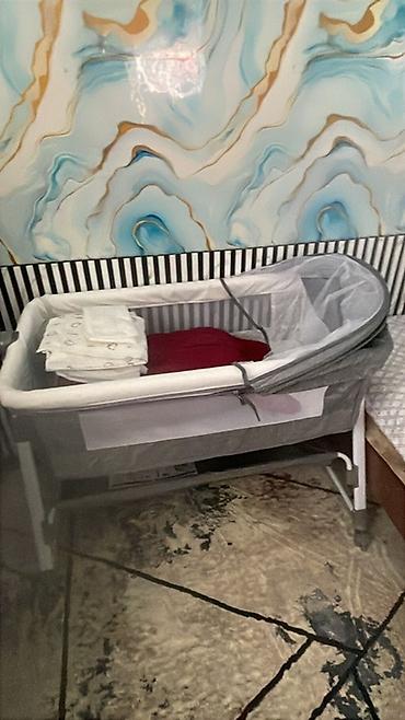 защитные барьеры для кровати: Детская прикроватная люлька-колыбель. - Универсальная модель для — 1