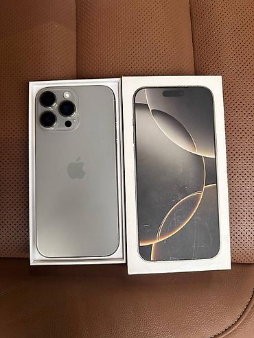 IPhone 16 Pro Max, Б/у, 256 ГБ, Space Gray, Кабель