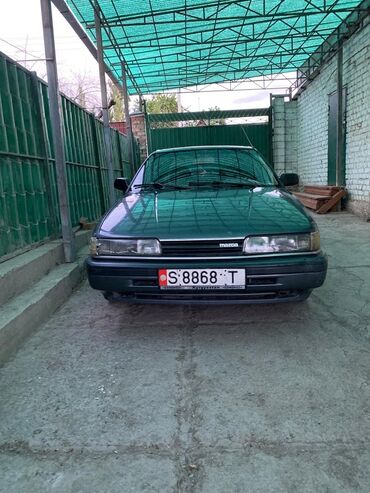 авто в рассрочку без банка без первоначального взноса в бишкеке: Mazda 626: 1990 г., 2 л, Механика, Бензин, Хетчбек