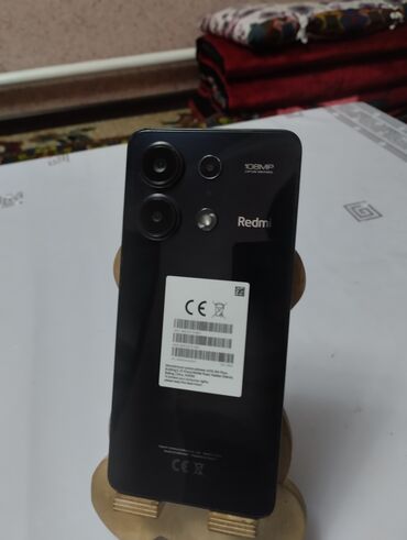 Redmi: Redmi, Redmi Note 13, Б/у, 128 ГБ, цвет - Черный, 2 SIM