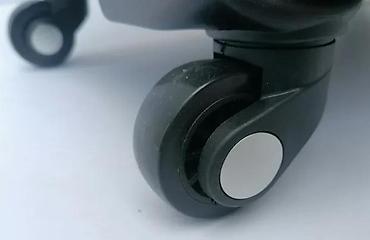 Putni koferi i torbe: Reddy Wenge kofer na točkiće – tekstilni, crne boje - Dimenzije — 8