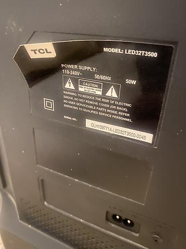 Телевизоры: TCL 32
Полностью рабочий, в хорошем состоянии — 2