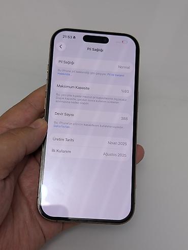 ajfon 5 16 per page 40: IPhone 16 Pro, Б/у, 128 ГБ, Золотой, Защитное стекло, 93 % — 9
