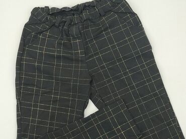 sukienki w czerwoną kratę: Material trousers, M (EU 38), condition - Good