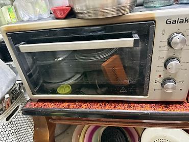 Galaksi elektrik mini soba - Stolüstü elektrik sobası, şüşə qapı və