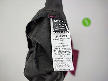 cekinowa: Shein, Spodnie materiałowe damskie, rozmiar XL — 4