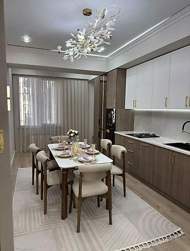 Продажа квартир: 3 комнаты, 107 м², Асанбай мкр Элитка, 11 этаж, Дизайнерский ремонт — 3