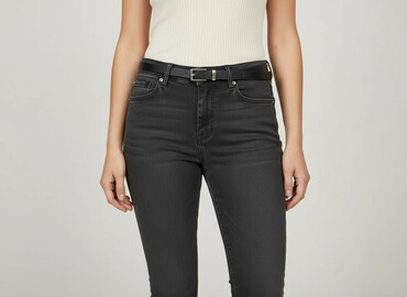 srebrne jeansy: Jeans for women, size M