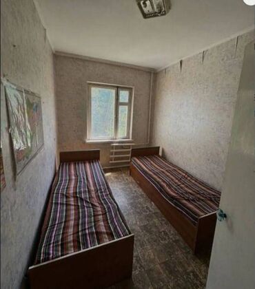 квартира долгосрочное кызыл аскер: 3 комнаты, 61 м², 105 серия, 4 этаж, Старый ремонт