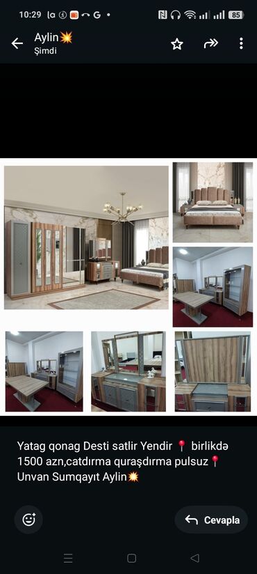Mətbəx mebeli: Yatag qonag Desti satlir Yendir 📍 birlikdə 1500 azn,catdırma
