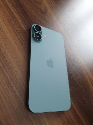 Apple iPhone: IPhone 16, 128 GB, Yaşıl, Zəmanət