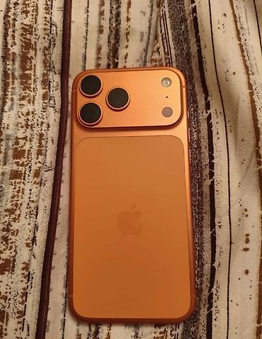 iphone mega max: IPhone 17 Pro Max, 256 GB, Narıncı, Simsiz şarj, Face ID, Hissə-hissə ödəniş — 2
