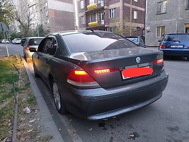 BMW: BMW 7 series: 2002 г., Седан — 2