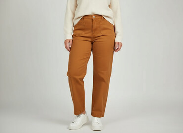 koszulki mon: Monki, Material trousers for women, size XL