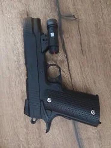 Dečije igračke puške i pištolji: DESERT WARRIOR METALNI PISTOLJ NOV IGRACKA ZA DECU AKCIJA | Cene — 11