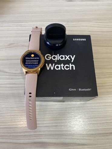 электронные часы на руку: Оригинальные samsung galaxy watch 42mm в отличном состоянии